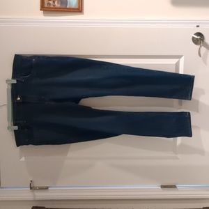 Plus size dark wash Levi's